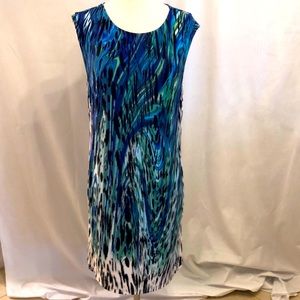 NWT Chicos’ Sleeveless Animal Print Knit Dress
